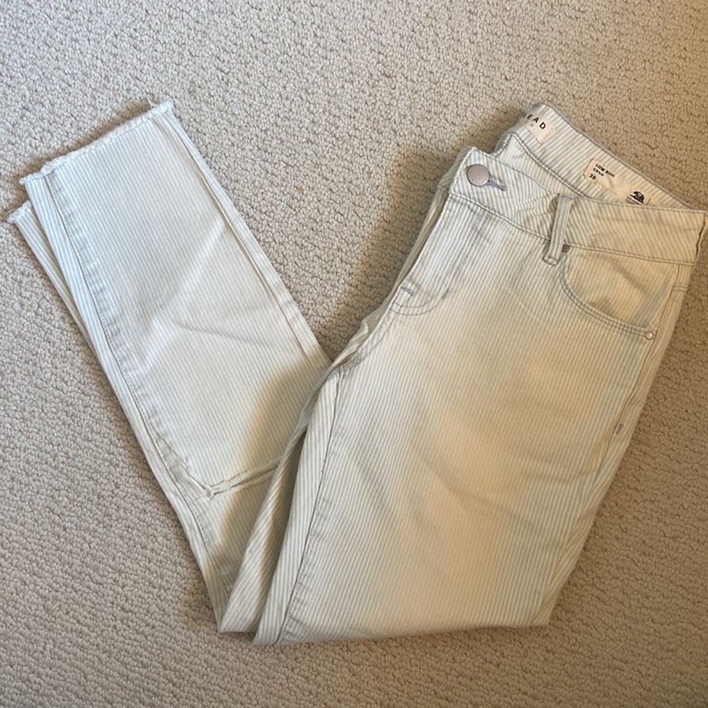 Bullhead denim low rise crop jeans